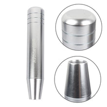 Load image into Gallery viewer, Brand New Universal 18CM JDM MUGEN Silver Manual Transmission shifter 5&amp;6 Speed Shift Knob