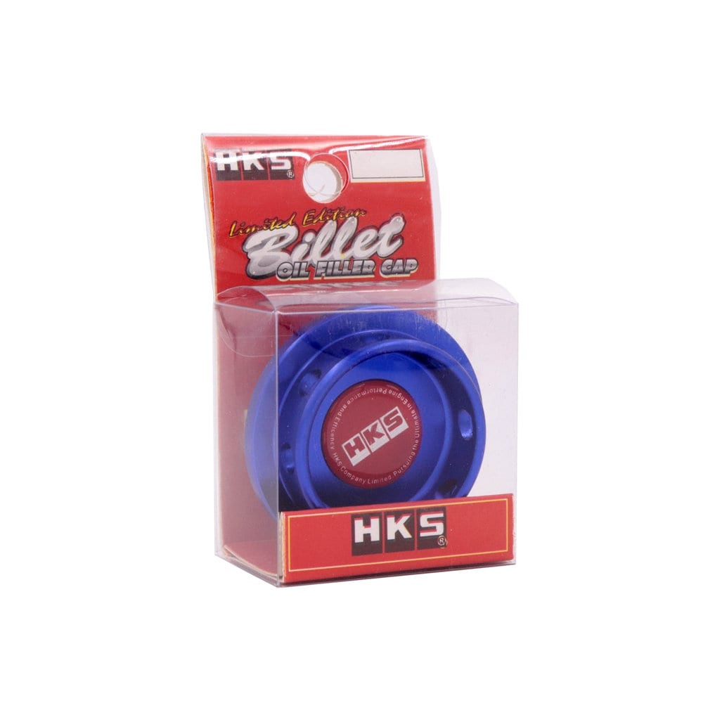 Brand New HKS Blue Engine Oil Fuel Filler Cap Billet For Toyota