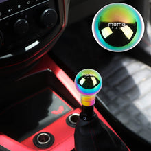 Load image into Gallery viewer, Brand New MOMO Racing Universal Neo-Chrome Aluminum Round Shift Knob Lever Knob For Universal