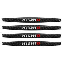 Load image into Gallery viewer, Brand New 4PCS Nismo Real Carbon Fiber Anti Scratch Badge Car Door Handle Cover Trim