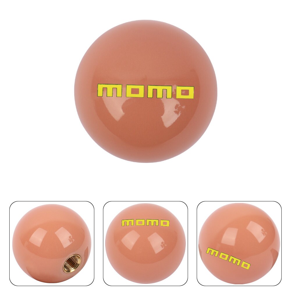 Brand New Universal Momo JDM Glow In The Dark Red Round Ball Shift Knob For Toyota Scion Wrx Subaru M12X1.25 M8 M10 M12 Thread