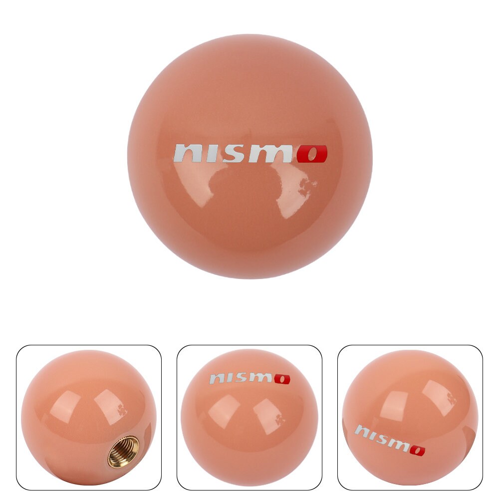 Brand New Universal Nismo JDM Glow In The Dark Red Round Ball Shift Knob For Toyota Scion Wrx Subaru M12X1.25 M8 M10 M12 Thread