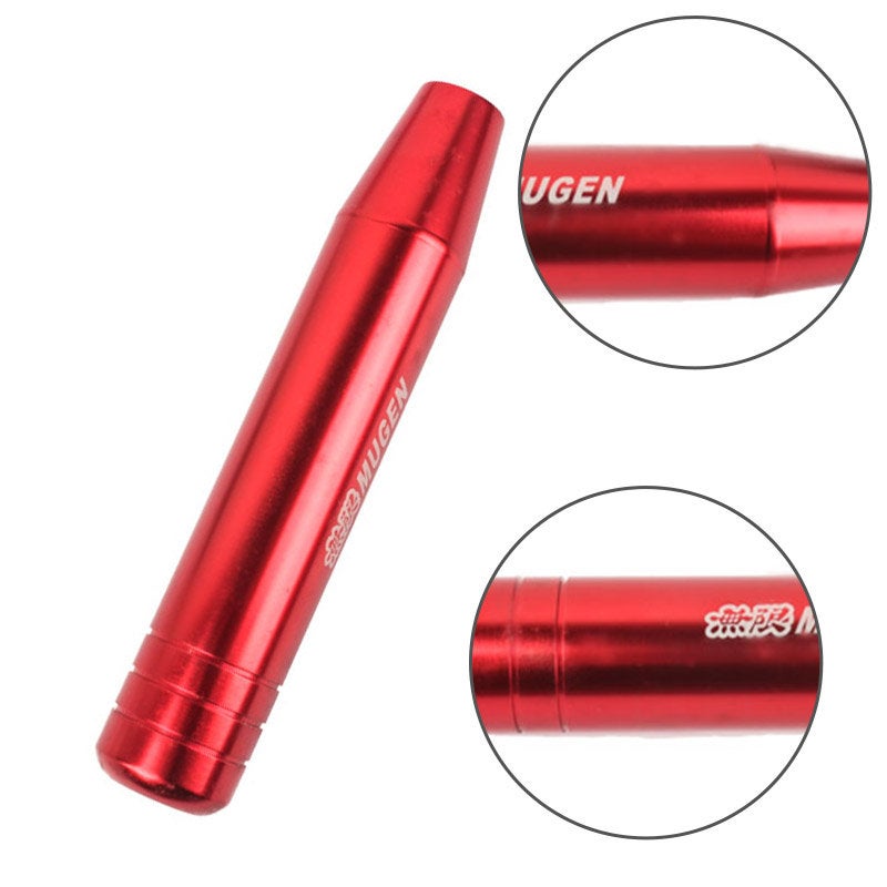 Brand New Universal 18CM JDM MUGEN Red Manual Transmission shifter 5&6 Speed Shift Knob