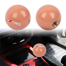 Load image into Gallery viewer, Brand New Universal TRD JDM Glow In The Dark Red Round Ball Shift Knob For Toyota Scion Wrx Subaru M12X1.25 M8 M10 M12 Thread