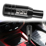 Brand New Universal JDM HKS Aluminum Black Automatic Gear Stick Shift Knob Lever Shifter