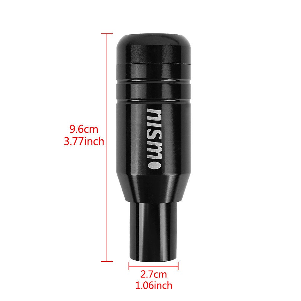 Brand New Universal JDM Nismo Aluminum Black Automatic Gear Stick Shift Knob Lever Shifter