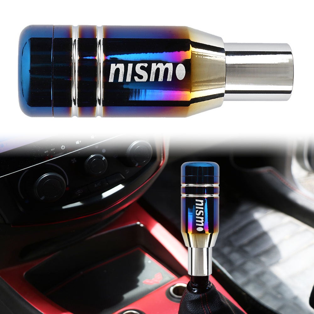 Brand New Universal JDM Nismo Aluminum Burnt Blue Automatic Gear Stick Shift Knob Lever Shifter