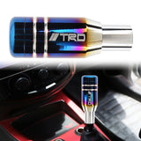 Brand New Universal JDM TRD Aluminum Burnt Blue Automatic Gear Stick Shift Knob Lever Shifter