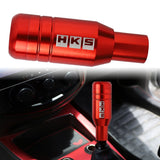 Brand New Universal JDM HKS Aluminum Red Automatic Gear Stick Shift Knob Lever Shifter