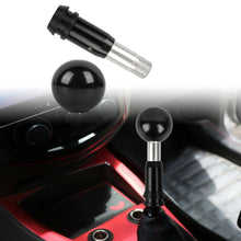 Load image into Gallery viewer, Brand New Universal Black Aluminum Round Ball Shift Knob Manual Car Racing Gear Shifter M8 M10 M12