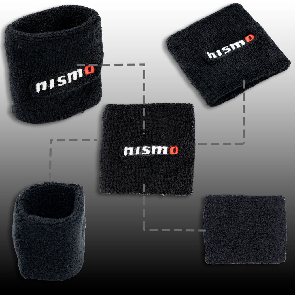 Brand New 1PCS Racing Nismo Black Car Reservoir Tank Oil Cover Sock Racing Tank Sock