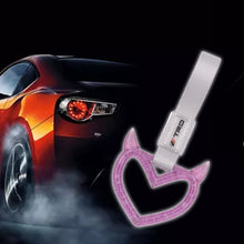 Load image into Gallery viewer, Brand New Devil TRD Demon Heart Purple JDM TSURIKAWA Ring Subway Train Bus Handle Strap Charm Drift