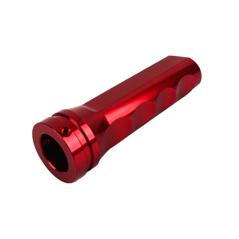 Brand New 1PCS Recaro Red Aluminum Car Handle Hand Brake Sleeve Universal Cover For Universal