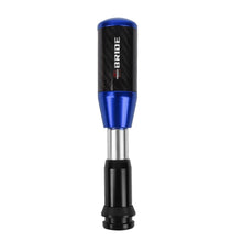 Load image into Gallery viewer, Brand New Universal Bride Blue Carbon Fiber Automatic Gear Shift Knob Shifter Lever Head