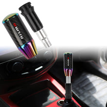 Load image into Gallery viewer, Brand New Universal Nismo Neo-Chrome Carbon Fiber Automatic Gear Shift Knob Shifter Lever Head