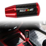 Brand New Universal Ralliart Red Carbon Fiber Manual Gear Stick Shift Knob Lever Shifter M12 M10 M8