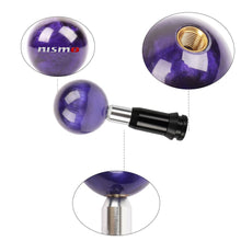 Load image into Gallery viewer, Brand New Universal Nismo Pearl Purple Round Ball Shift Knob Automatic Car Gear Shifter