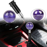 Brand New Universal Bride Pearl Purple Round Ball Shift Knob Automatic Car Gear Shifter