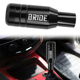 Brand New Universal JDM BRIDE Aluminum Black Automatic Gear Stick Shift Knob Lever Shifter