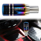 Brand New Universal JDM Mugen Aluminum Burnt Blue Automatic Gear Stick Shift Knob Lever Shifter