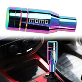 Brand New Universal JDM MOMO Aluminum Neo-Chrome Automatic Gear Stick Shift Knob Lever Shifter