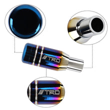 Load image into Gallery viewer, Brand New Universal JDM TRD Aluminum Burnt Blue Automatic Gear Stick Shift Knob Lever Shifter