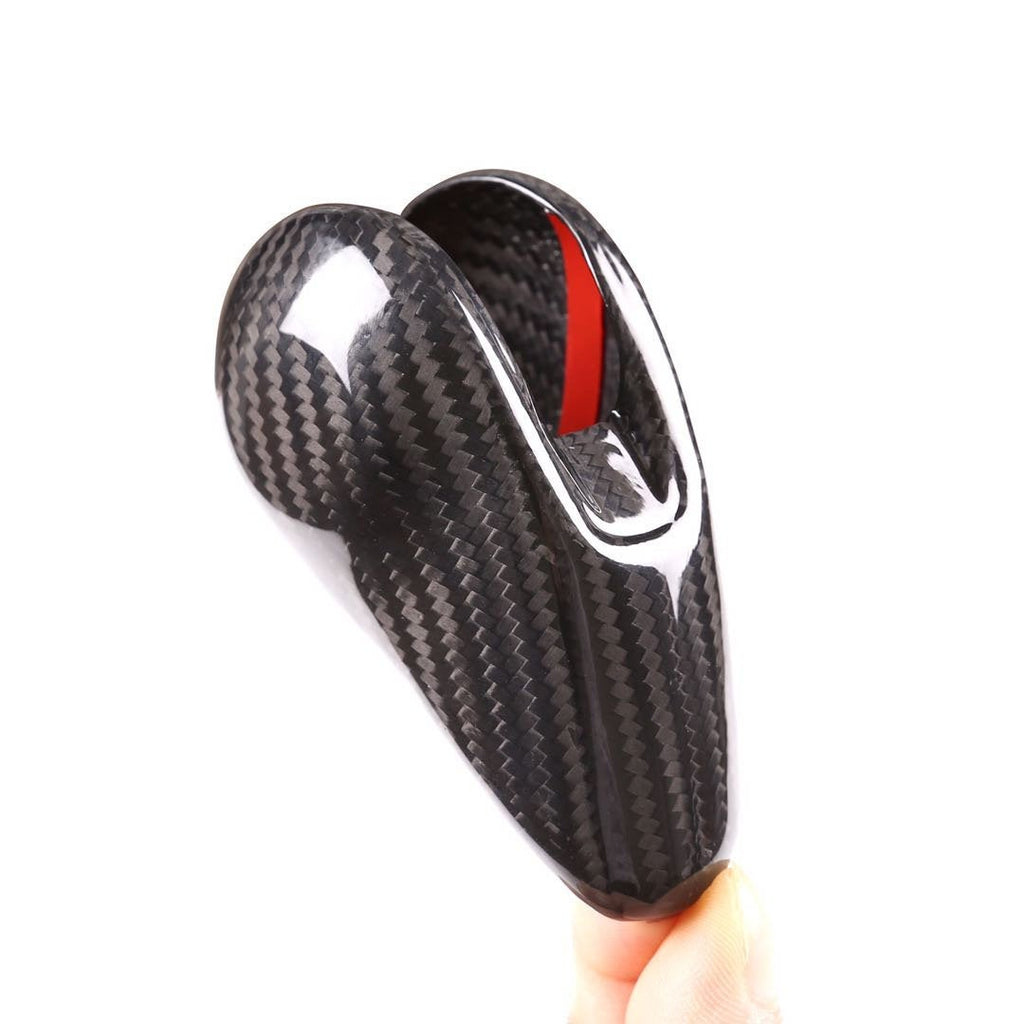 Brand New Real Carbon Fiber Gear Shift Knob Cover Trim For Porsche Macan 2014-2023 718 911