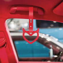 Load image into Gallery viewer, Brand New Devil Demon Heart Red JDM TSURIKAWA Ring Subway Train Bus Handle Strap Charm Drift