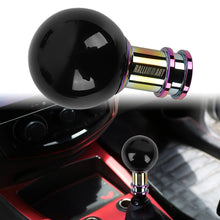 Load image into Gallery viewer, Brand New Ralliart Universal Jdm Round Ball Crystal Black Bubble Manual Car Racing Gear Shift Knob Shifter M12 M10 M8