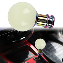 Load image into Gallery viewer, Brand New Ralliart Universal Jdm Round Ball Glow in the Dark Green Manual Car Racing Gear Shift Knob Shifter M12 M10 M8