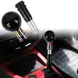 Brand New Universal Jdm Ralliart Round Ball Black Automatic Car Racing Gear Shift Knob Shifter M12 M10 M8