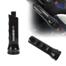 Load image into Gallery viewer, Brand New 1PCS Bride Carbon Fiber Look Style Car Handle Hand Brake Sleeve Universal Fitment Cover