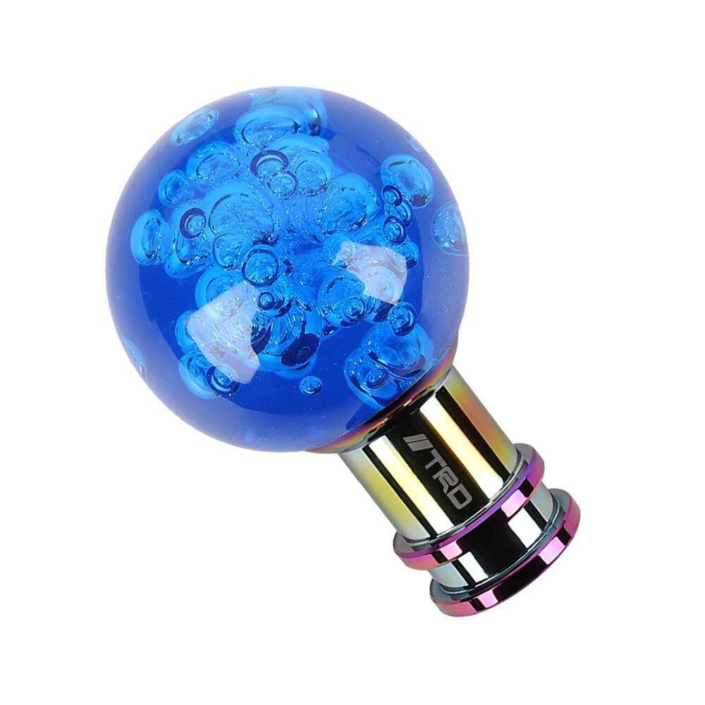 Brand New Universal Jdm Round Ball Crystal Clear Bubble Manual Car Racing Gear Shift Knob Shifter M12 M10 M8