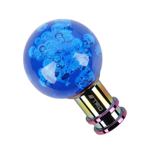 Load image into Gallery viewer, Brand New Universal Jdm Round Ball Crystal Clear Bubble Manual Car Racing Gear Shift Knob Shifter M12 M10 M8