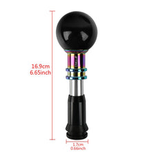 Load image into Gallery viewer, Brand New Universal Jdm TRD Round Ball Black Automatic Car Racing Gear Shift Knob Shifter M12 M10 M8