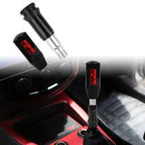 Brand New Universal HKS Black Carbon Fiber Automatic Gear Shift Knob Shifter Lever Head