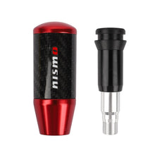 Load image into Gallery viewer, Brand New Universal Nismo Red Carbon Fiber Automatic Gear Shift Knob Shifter Lever Head