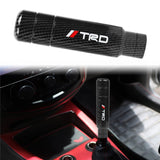 Brand New Universal TRD Carbon Fiber Aluminum Manual Gear Stick Shift Knob Shifter M8 M10 M12