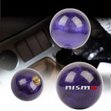 Brand New Universal Nismo Pearl Purple Round Ball Shift Knob Car Gear MT Manual Shifter