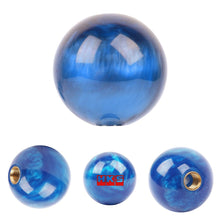 Load image into Gallery viewer, Brand New Universal HKS Pearl Blue Round Ball Shift Knob Car Gear MT Manual Shifter