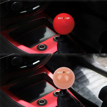 Load image into Gallery viewer, Brand New Jdm Ralliart Universal Glow In the Red Round Ball Shift Knob M8 M10 M12 Adapter