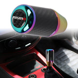 Brand New Universal Nismo Neo-Chrome Real Carbon Fiber Racing Gear Stick Shift Knob For MT Manual M12 M10 M8