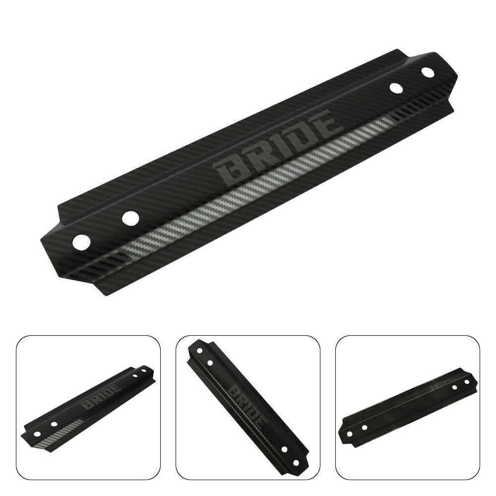 Brand New UNIVERSAL Bride Carbon Fiber Aluminum Car Battery Tie Down Mount Bracket Brace Bar