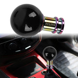 Brand New Nismo Universal Jdm Round Ball Black Manual Car Racing Gear Shift Knob Shifter M12 M10 M8