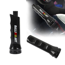 Load image into Gallery viewer, Brand New 1PCS Ralliart Carbon Fiber Look Style Car Handle Hand Brake Sleeve Universal Fitment Cover