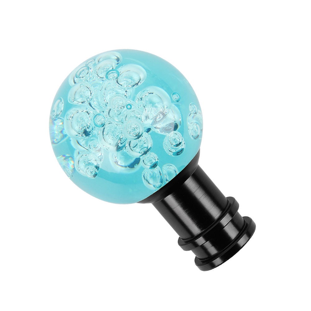 Brand New Universal Jdm Round Ball Crystal Clear Bubble Manual Car Racing Gear Shift Knob Shifter M12 M10 M8