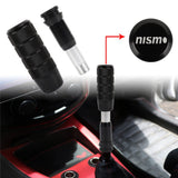 Brand New Universal Nismo Black Aluminum Automatic Gear Stick Shift Knob Shifter Lever Head