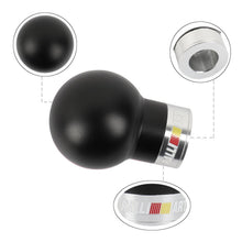 Load image into Gallery viewer, Brand New Universal Black Round Aluminum Ralliart Racing Club Style Gear Shift Knob