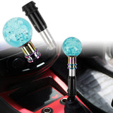 Brand New Universal Jdm Ralliart Round Ball Green Crystal Bubble Automatic Car Racing Gear Shift Knob Shifter M12 M10 M8