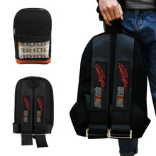 Load image into Gallery viewer, Brand New JDM Ralliart Bride Racing Black Harness Adjustable Shoulder Strap Back Pack